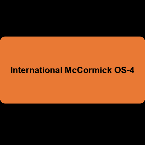 International McCormick OS-4